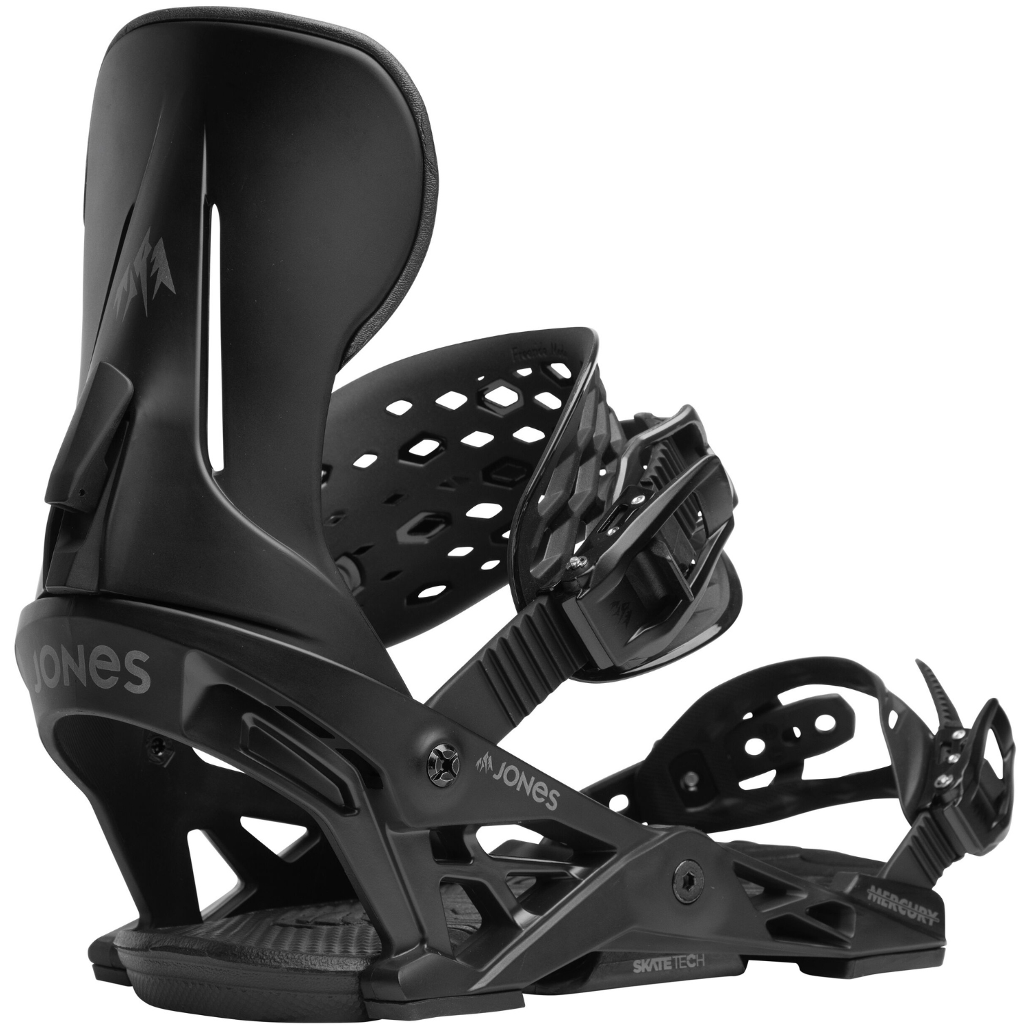 2024 Jones Mercury Men's Snowboard Bindings - Eclipse Black