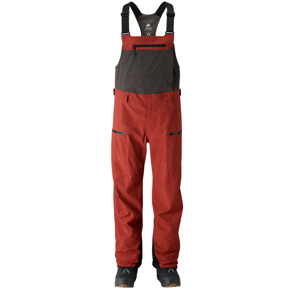 2023 Jones Shralpinist Stretch Bib - Obsidian Red
