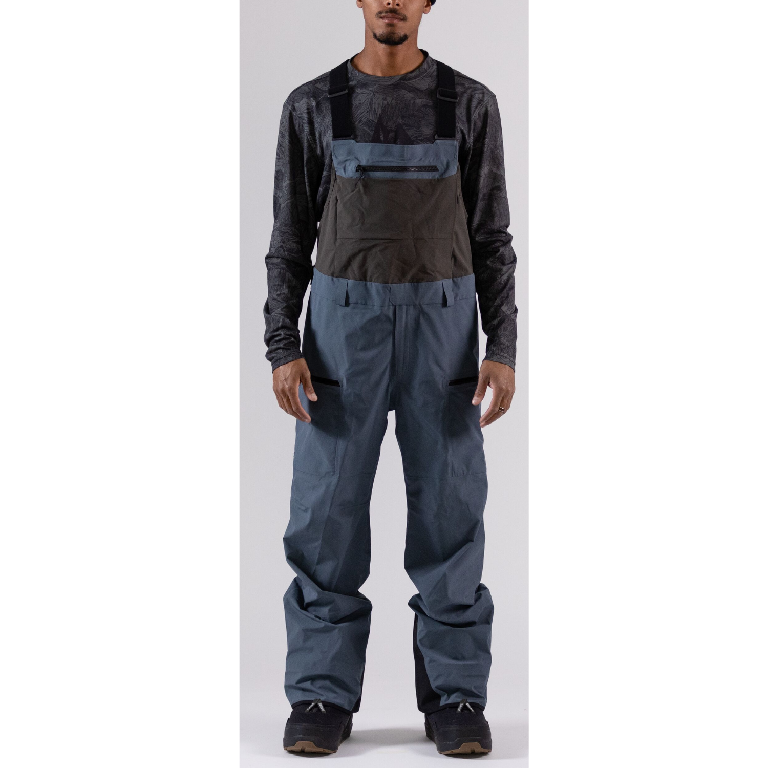 2023 Jones Shralpinist Stretch Bib - Ash Blue