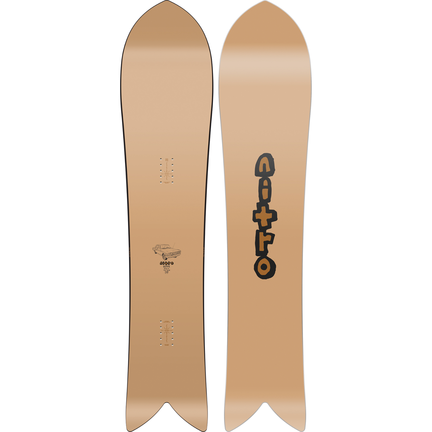 2024 Nitro Fintwin Snowboard
