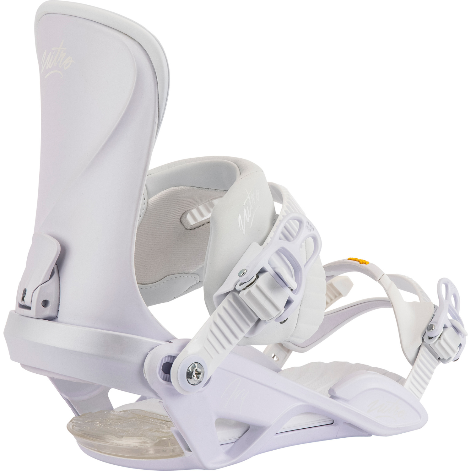 2024 Nitro Ivy Women's Snowboard Bindings - White Pearl