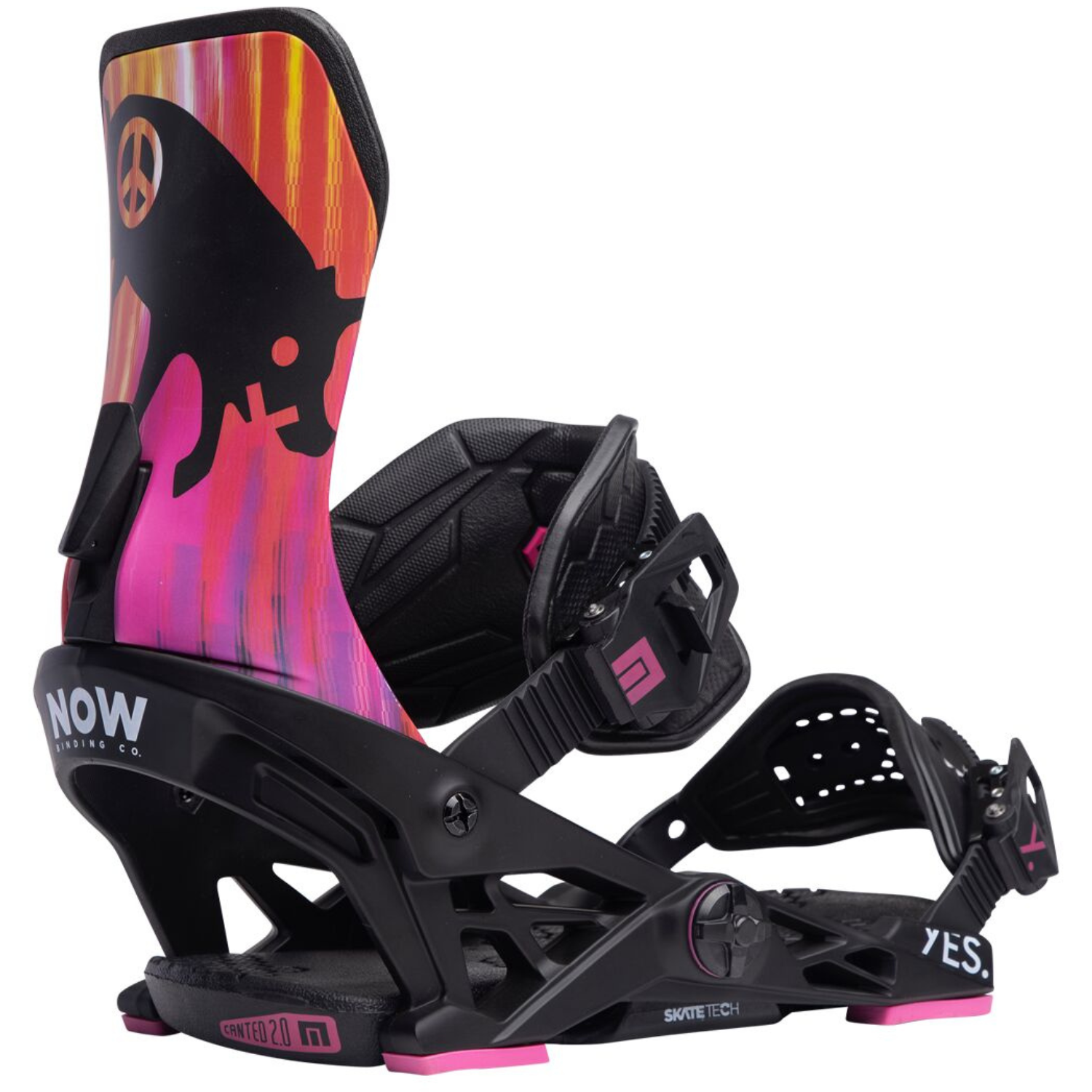 2024 Now Select Pro x Yes Men's Snowboard Bindings