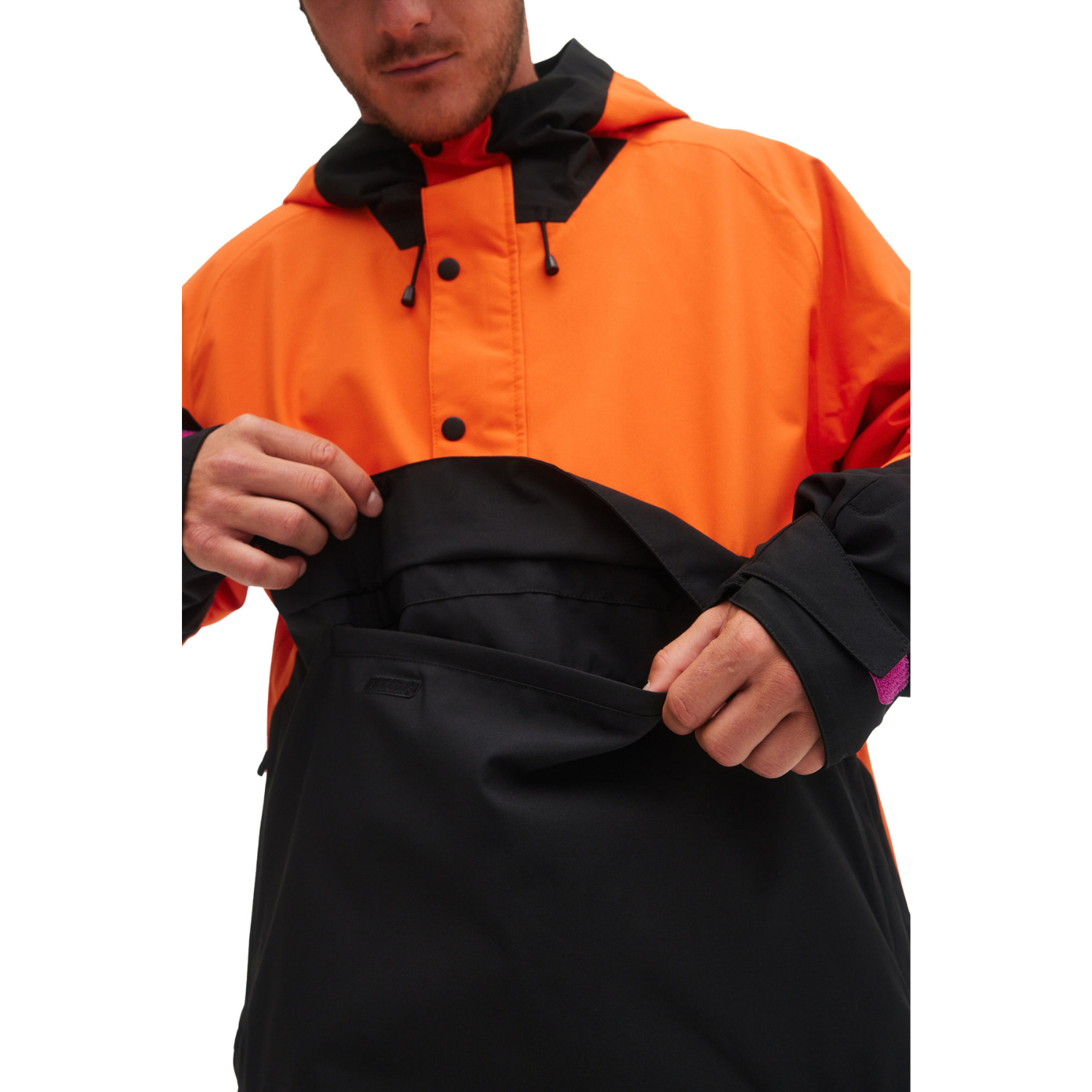 2023 O'Neill O'Riginals Anorak Jacket - Puffin's Bill Colour Block