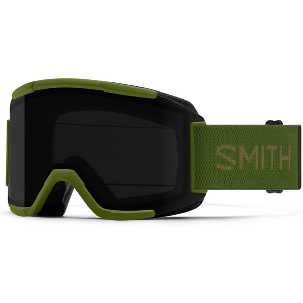 2023 Smith Squad Snowboarding Goggles - Olive ChromaPop Sun Black