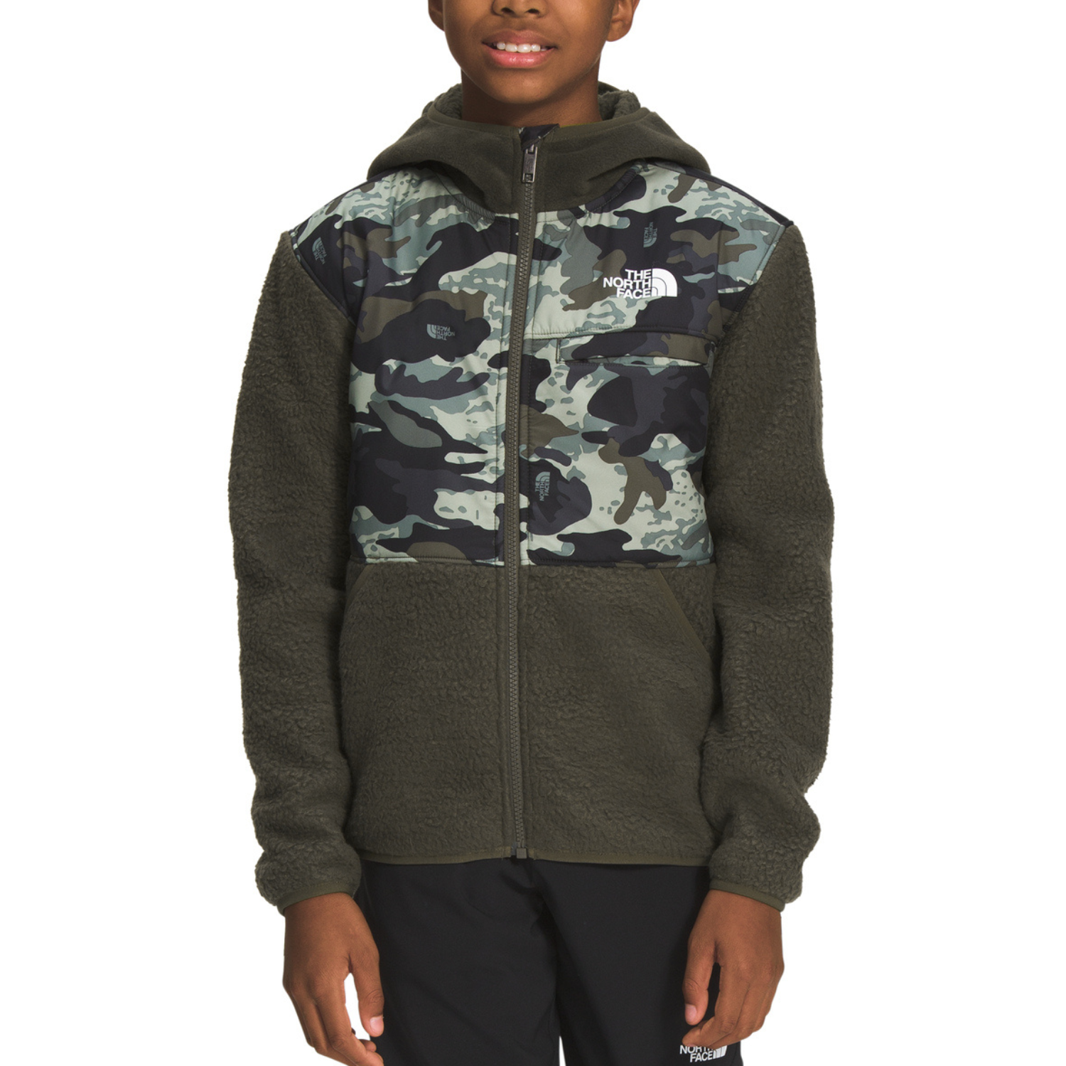 The North Face Forrest Fleece Full Zip Hooded Jacket 2023 - Boy's