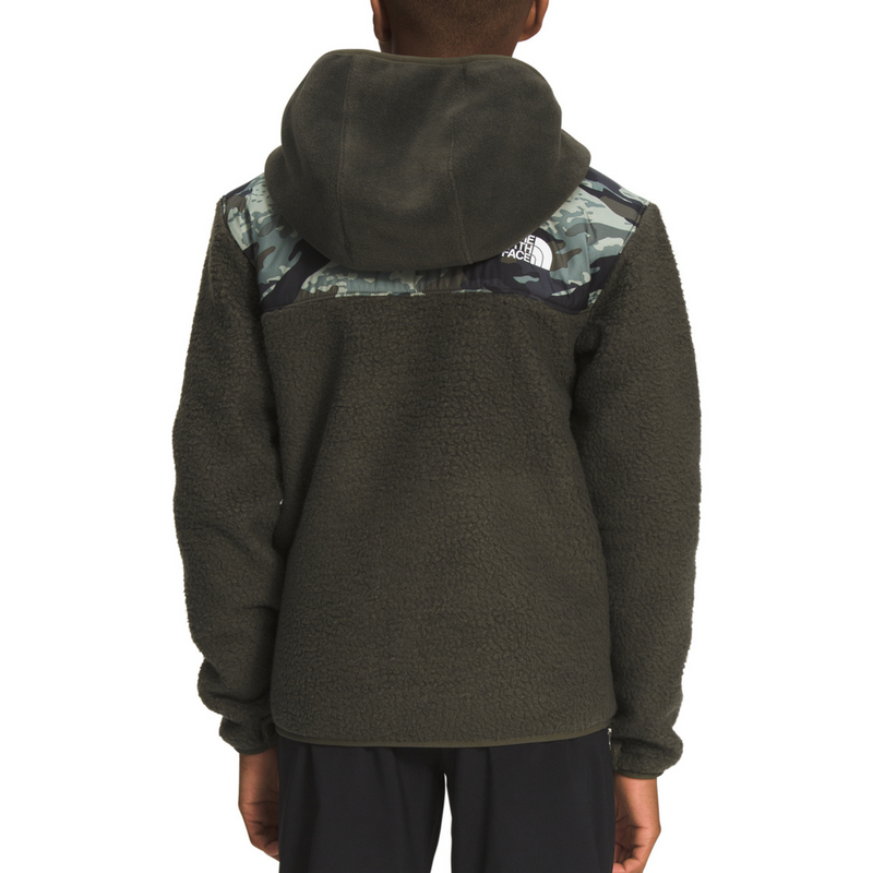 The North Face Forrest Fleece Full Zip Hooded Jacket 2023 - Boy's