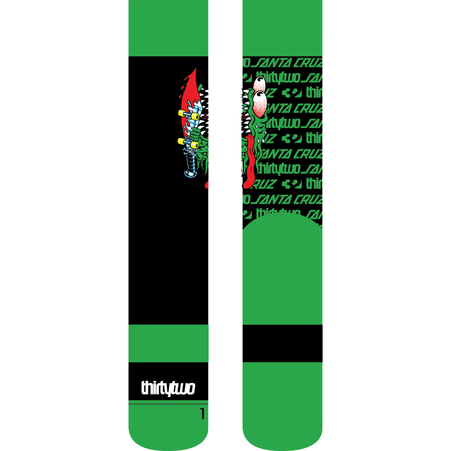 Thirtytwo Santa Cruz Sock 2023