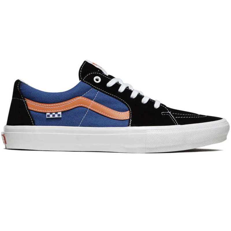 Vans Skate Sk8-Low Dragon Flame Blue/Orange - Men's Shoes