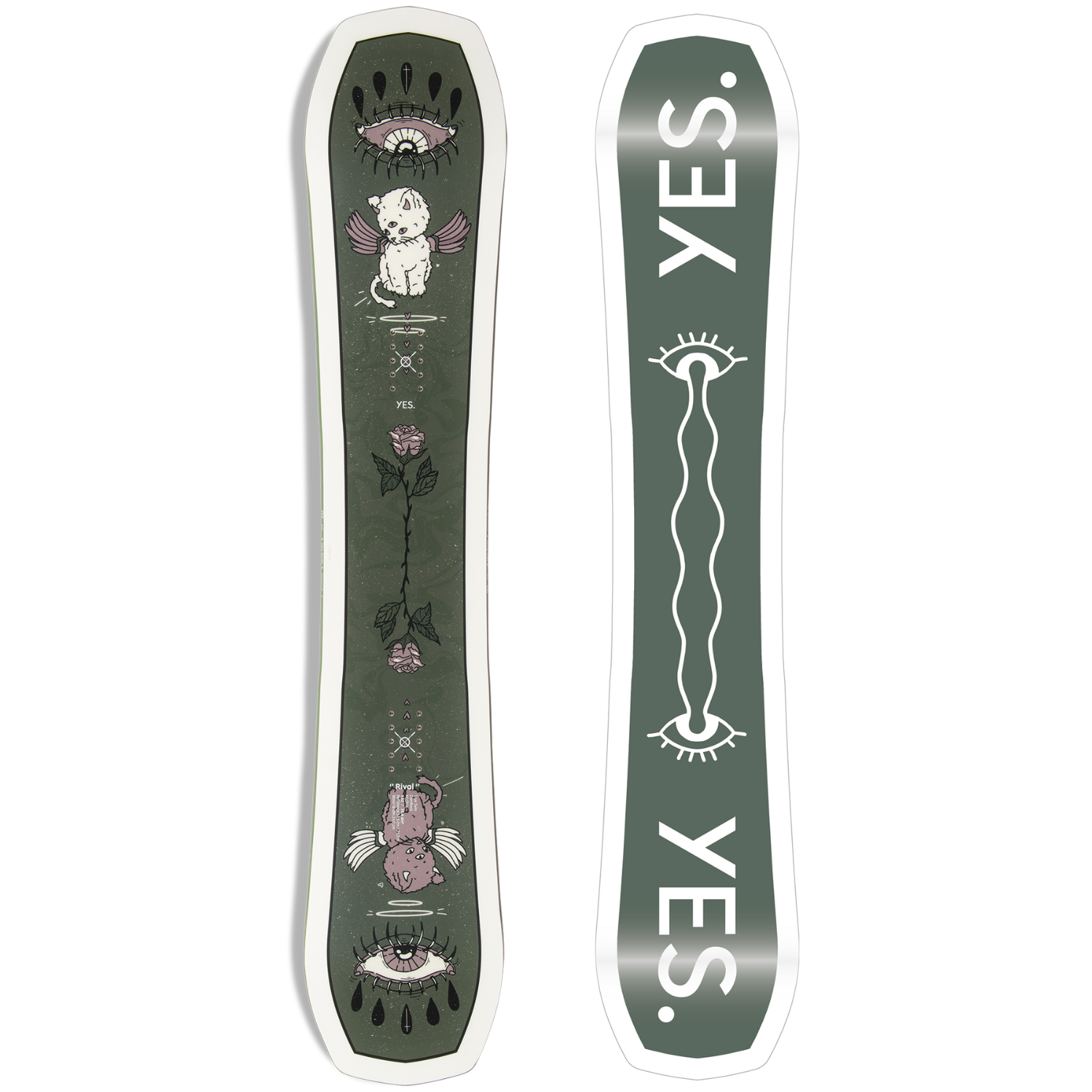 2024 Yes. Rival Women's Snowboard