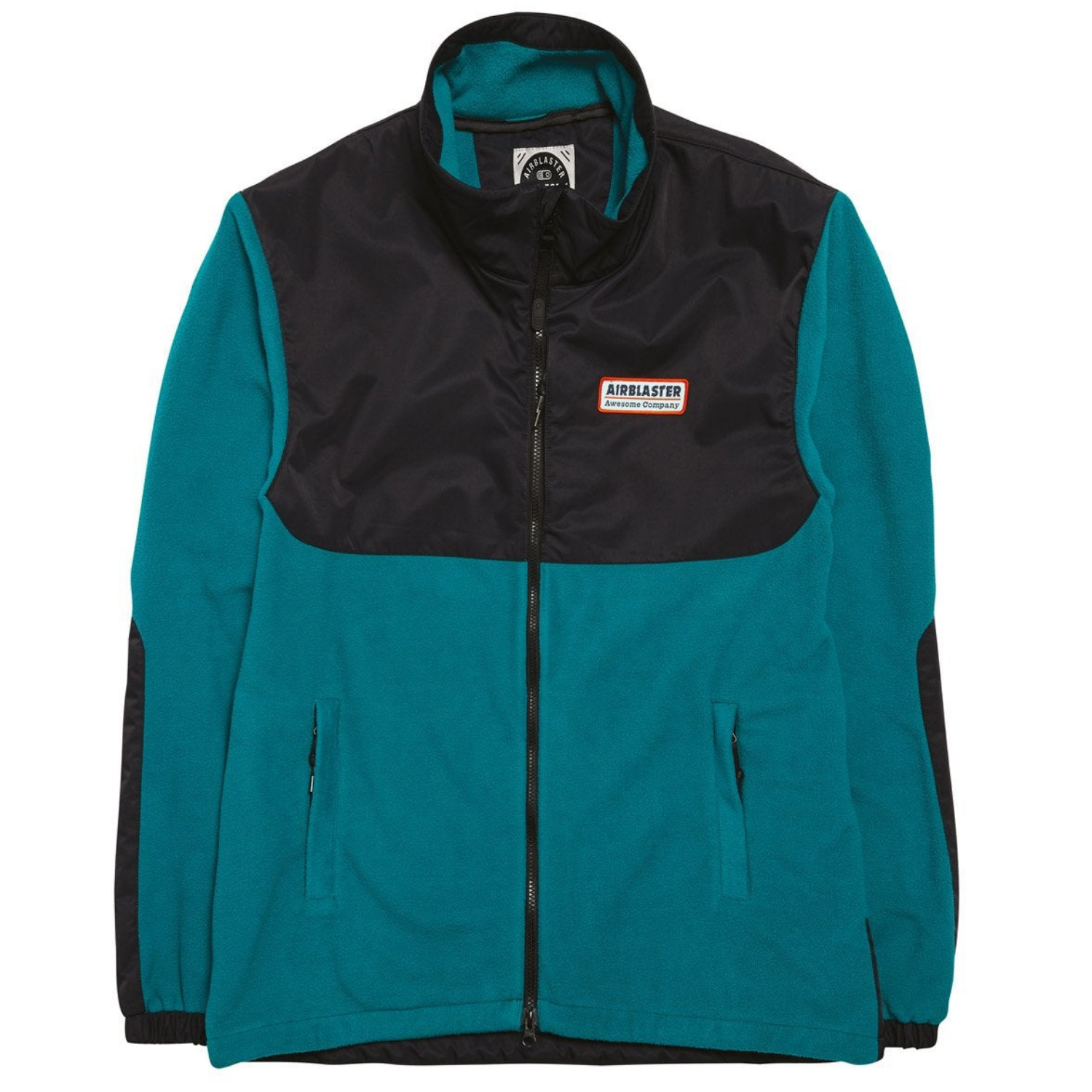 2022 Airblaster Transit Hybrid Fleece - Teal/Black