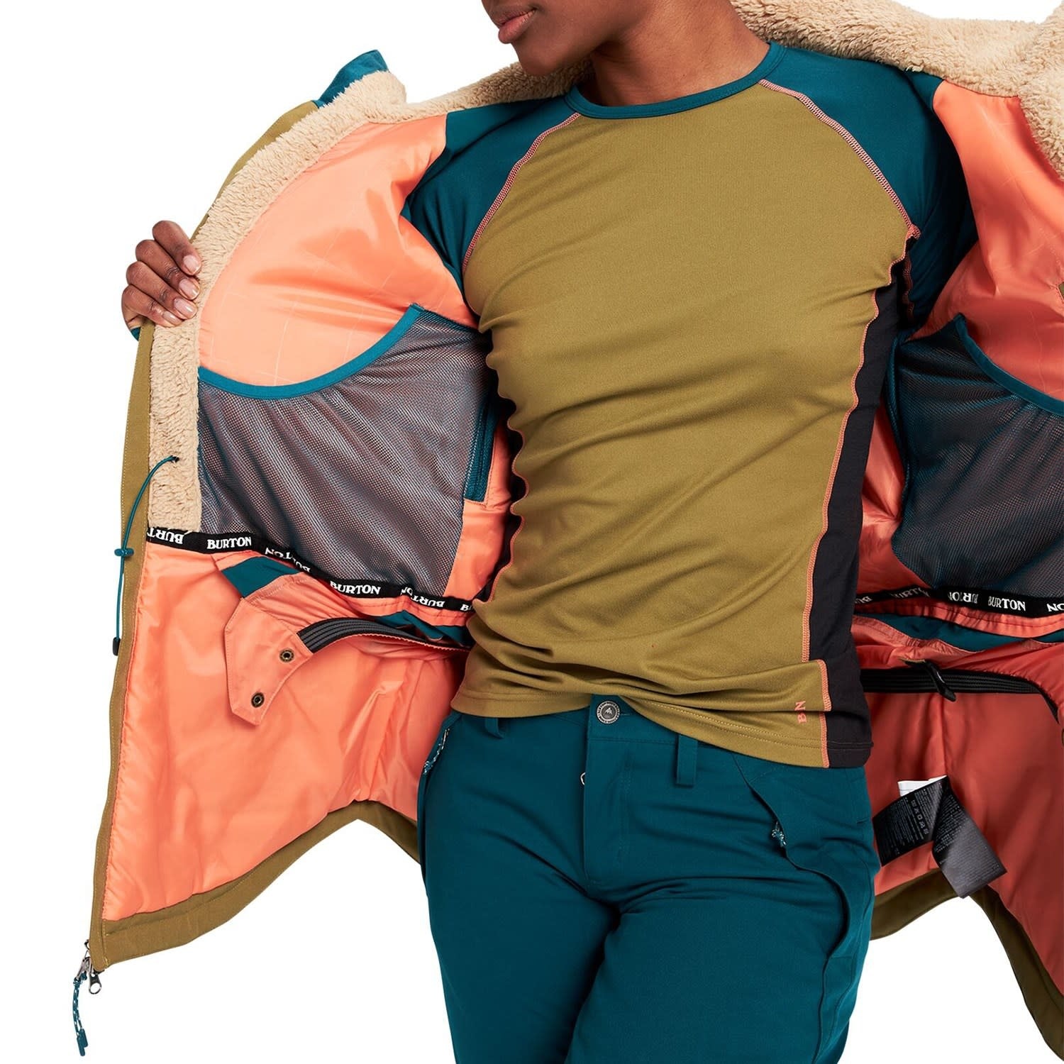 Shaded Spruce / Martini Olive / Persimmon