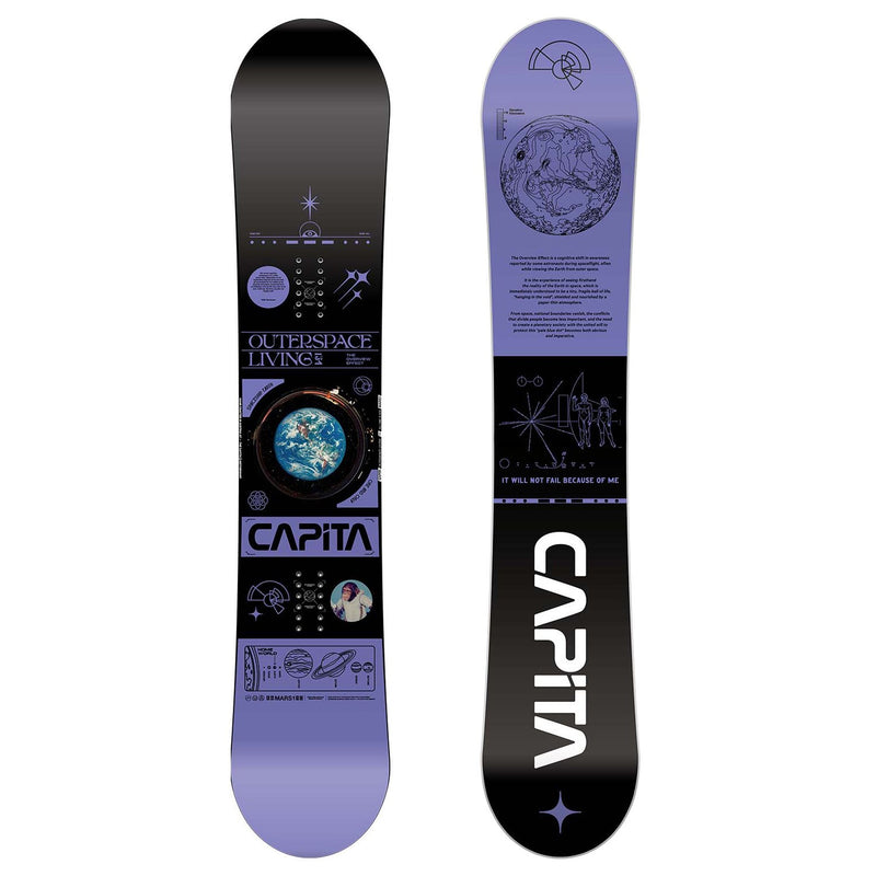 Capita Outerspace Living 2023 Men's Snowboard - 154-155cm wide