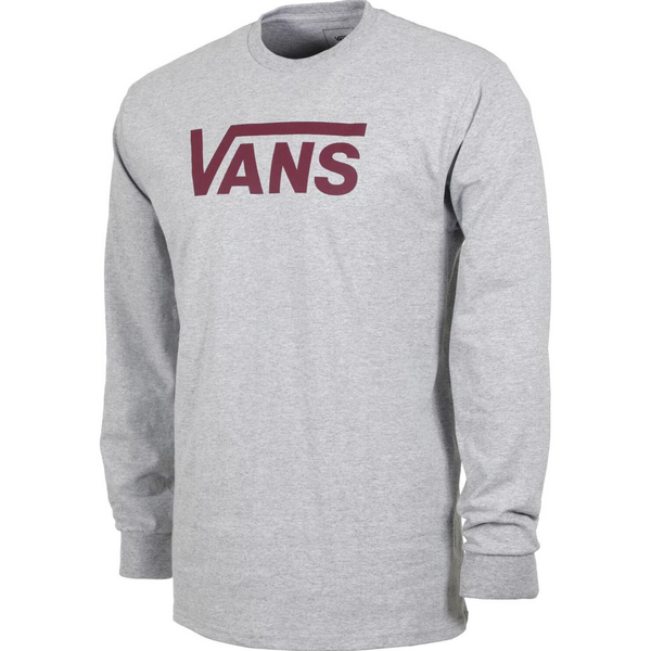 Vans Classic Long Sleeve Men's Shirt - Gray