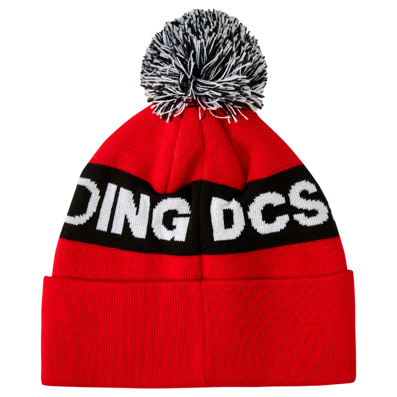 DC Chester Youth Beanie 2023 - Racing Red