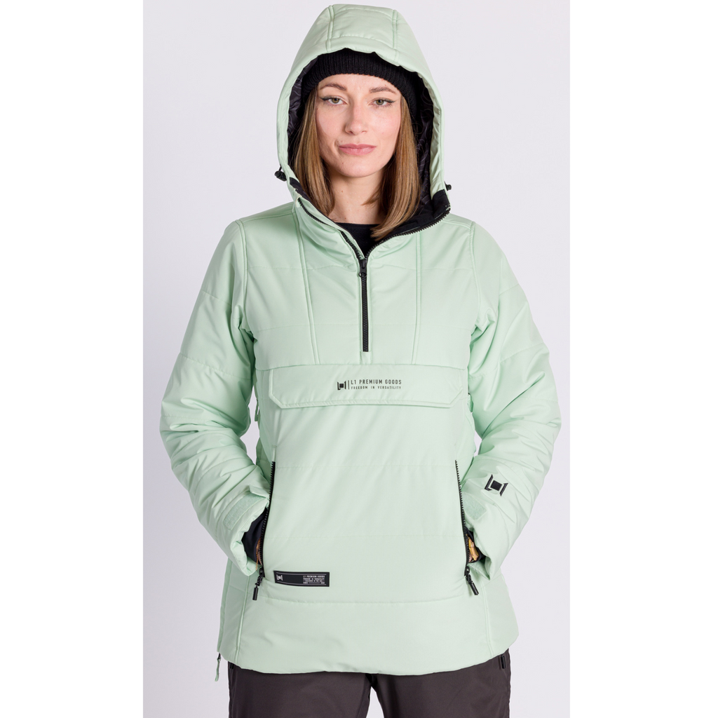 GIACCA SNOWBOARD DONNA L1 PREMIUM GOODS ANCHORAGE JACKET TEAL