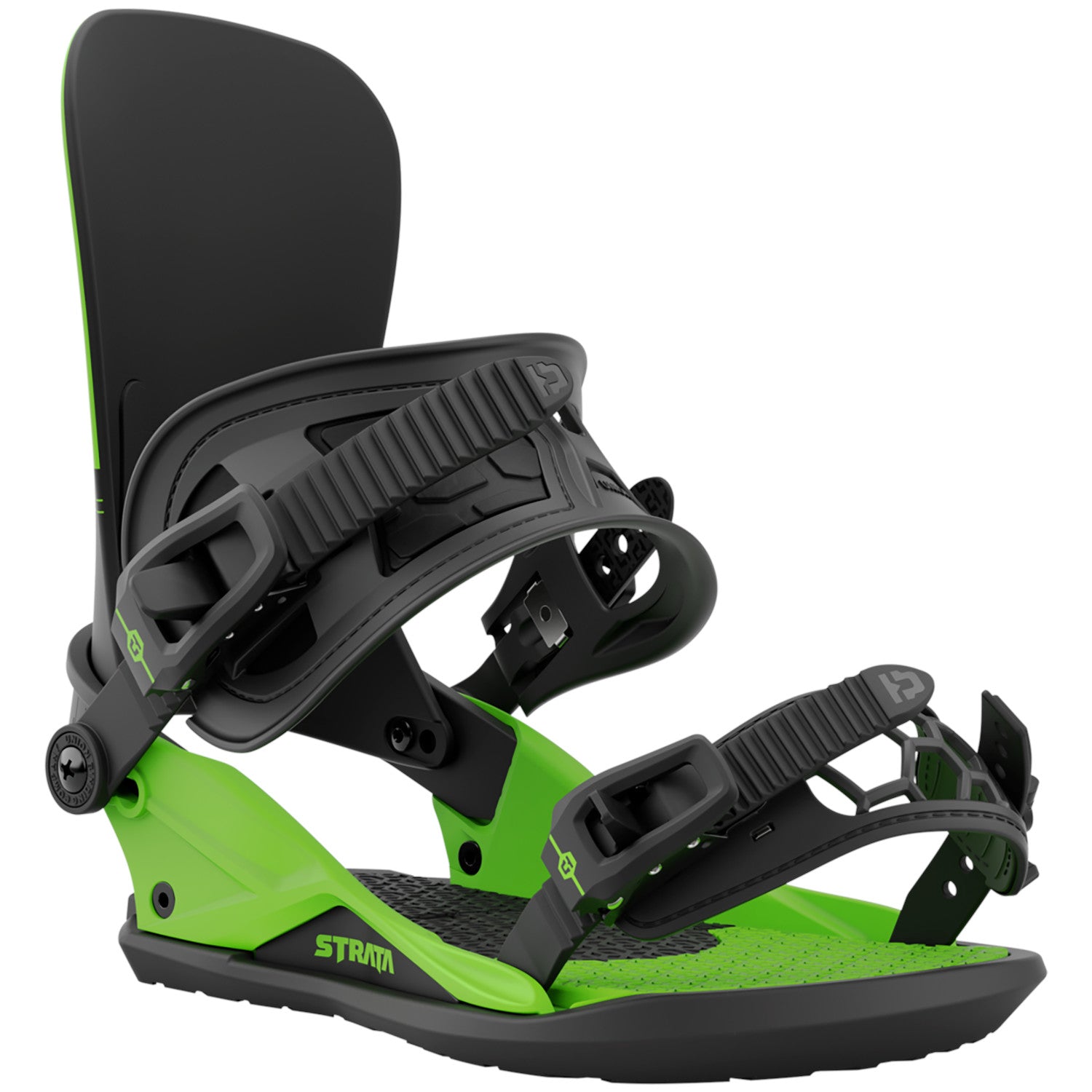 2023 Union Strata Men's Snowboard Bindings - Acid Green