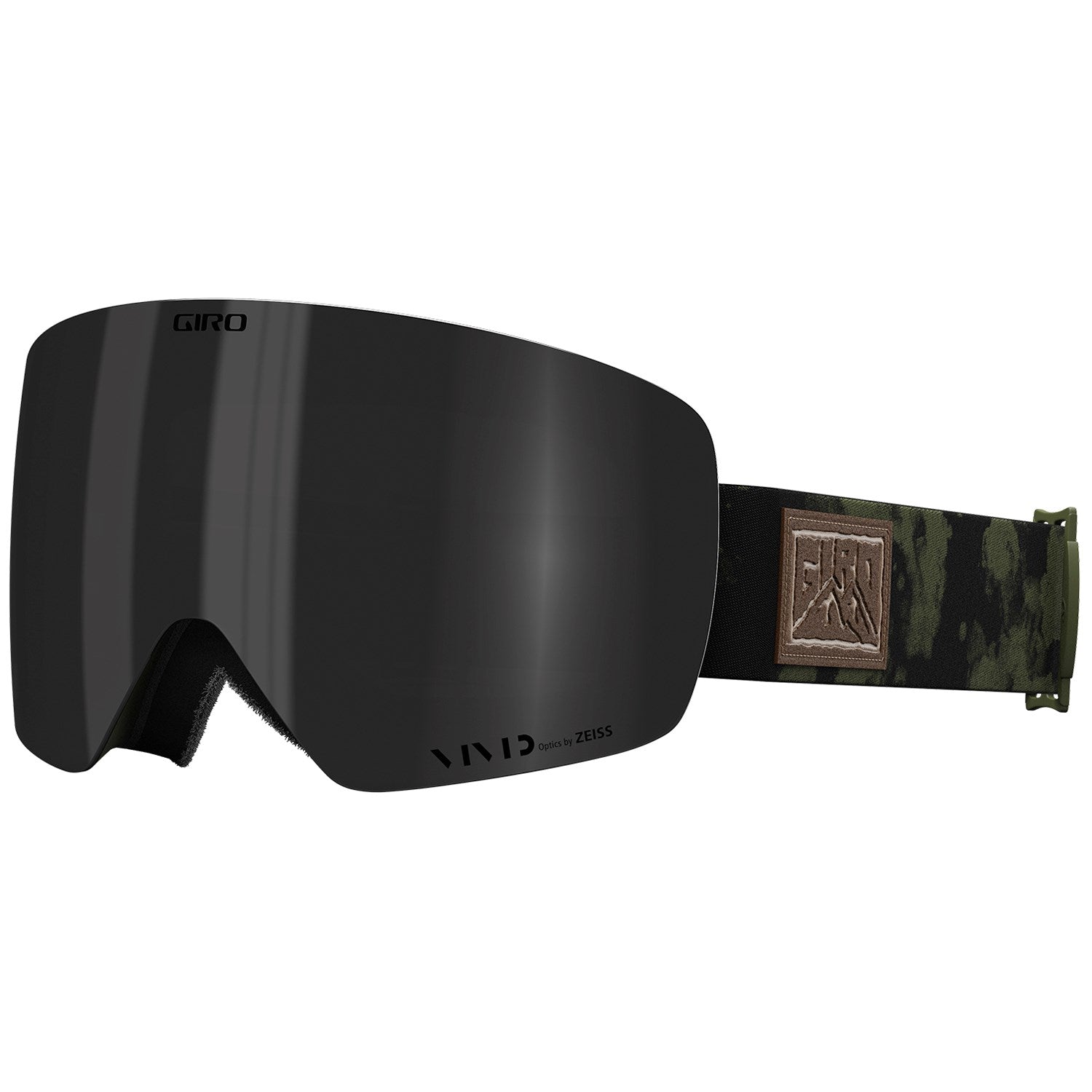 2023 Giro Contour Goggles -	Trail Green Cloudust/Vivid Jet+Vivid Infared