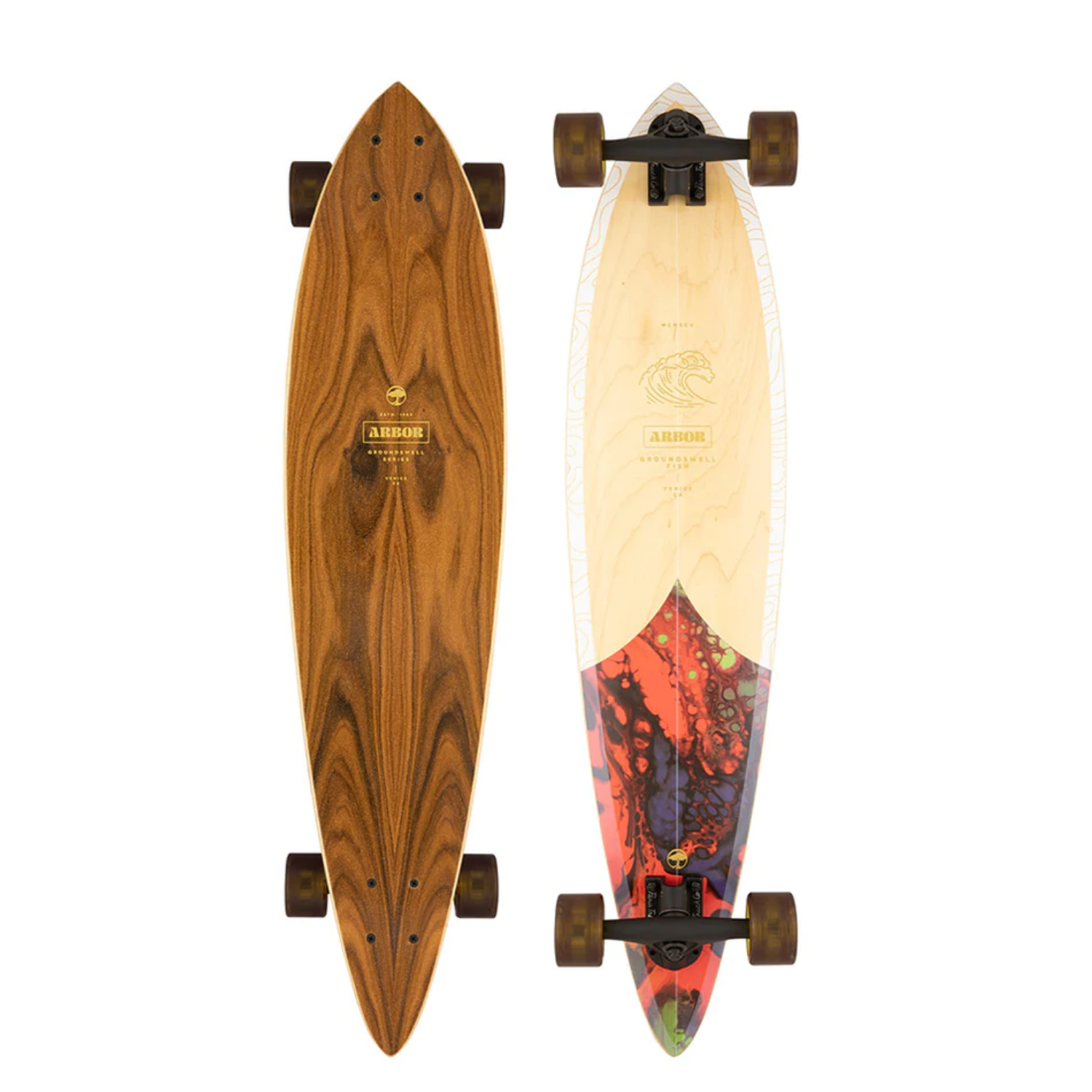 Arbor Groundswell Fish 37” Cruiser Skateboard