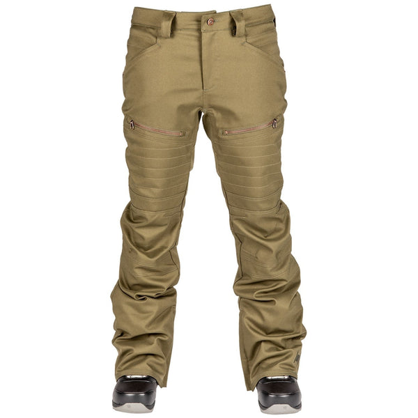 2020 L1 Apex Pant Women's Snowboard Pants Front - Tobacco