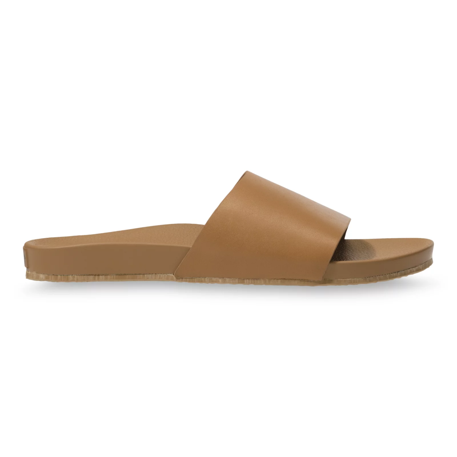 Vans Women's Leather Decon Slide - Chipmunk