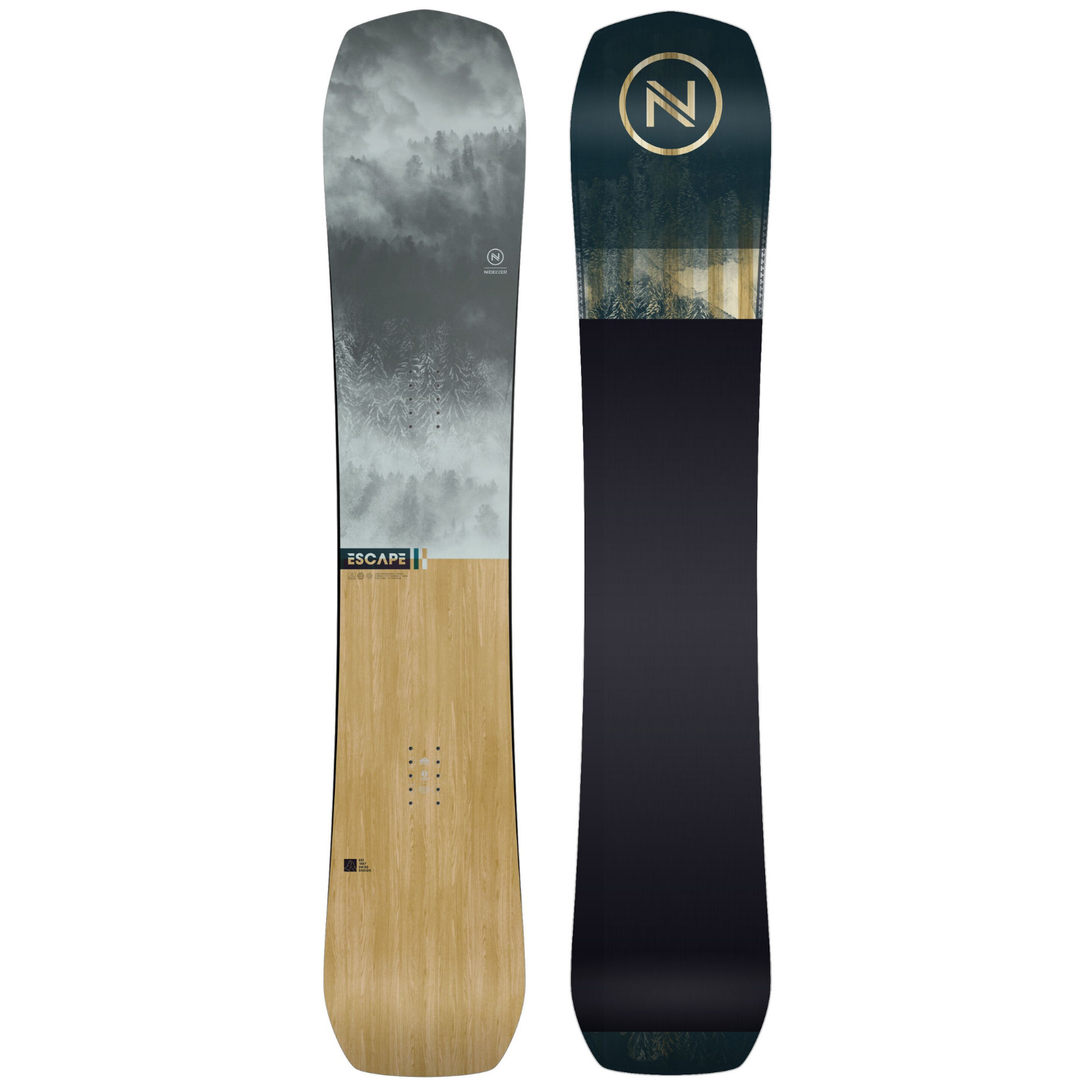 2024 Nidecker Escape Men's Snowboard
