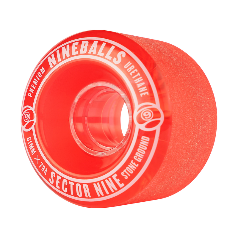 Sector 9 Nineball Skateboard Wheels - Red