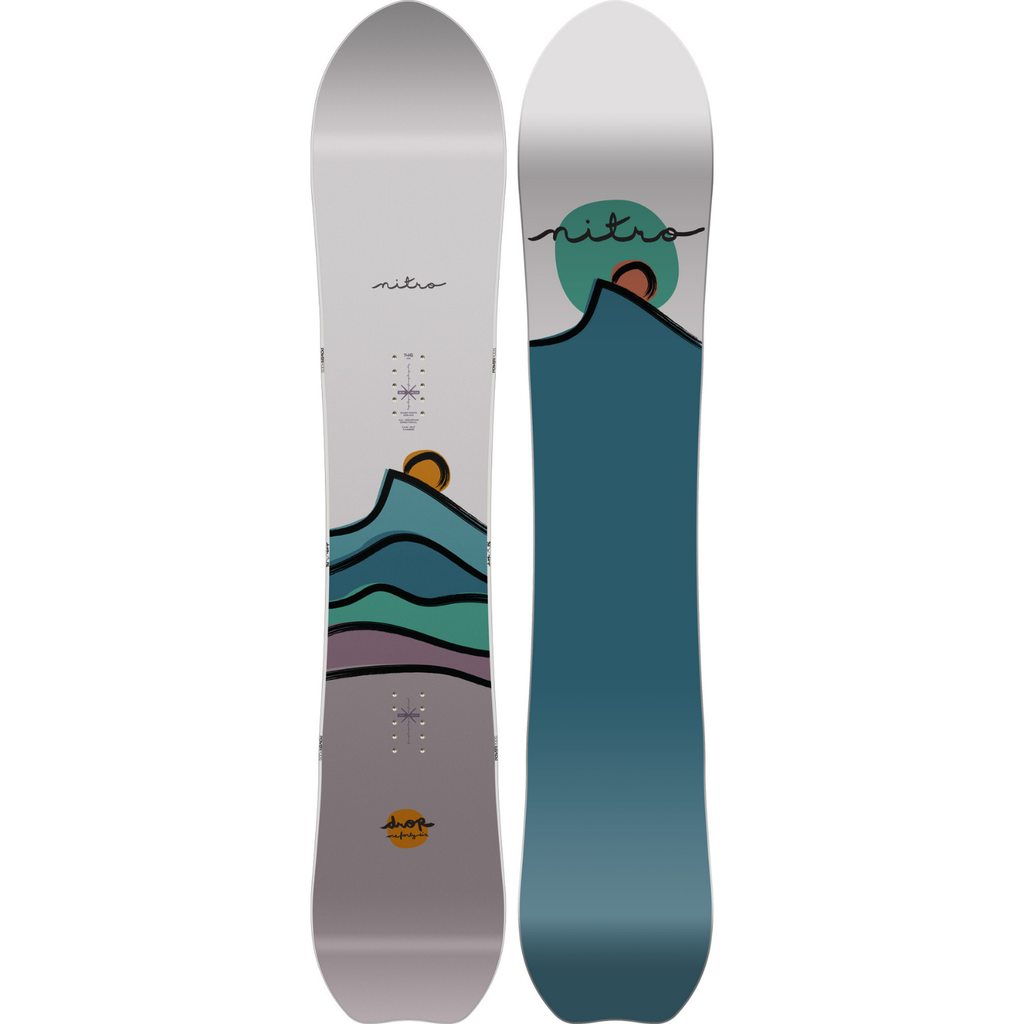 nitro drop women's snowboard 2026 mountain range Nitro Drop 2023 | Women's