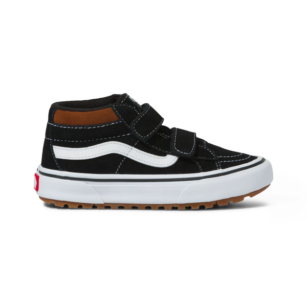 Vans Toddler/Kids Sk8-Mid Reissue V MTE-1 Black/Tortoise Shell Shoes