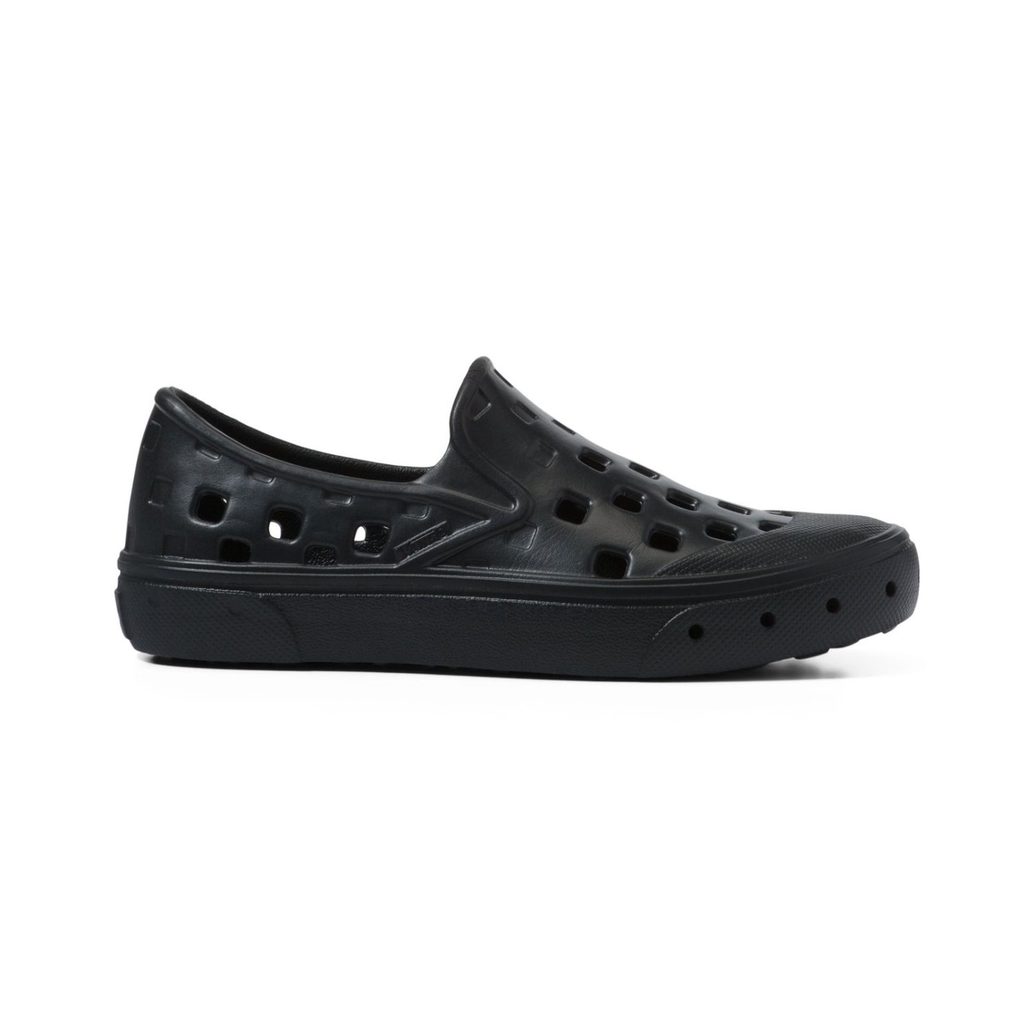 Vans Youth Slip-On TRK Shoes - Black
