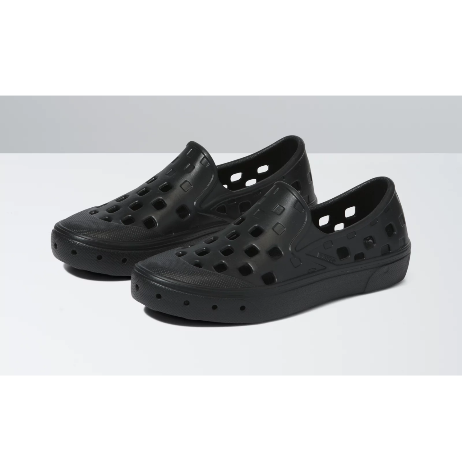 Vans Youth Slip-On TRK Shoes - Black
