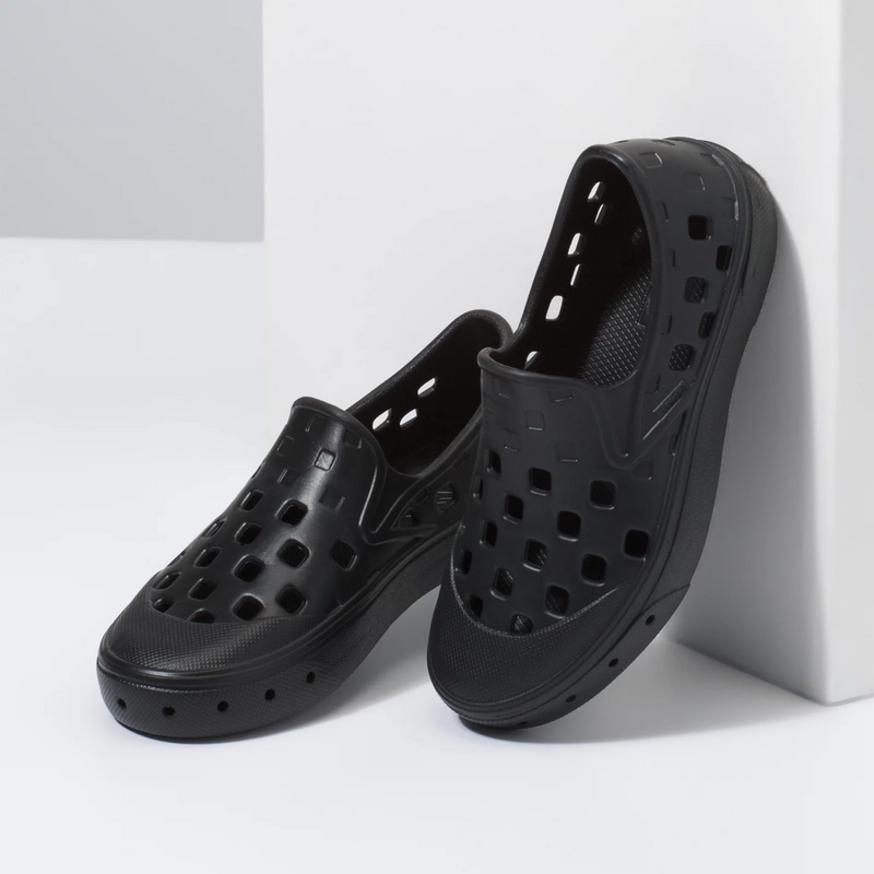 Vans Youth Slip-On TRK Shoes - Black