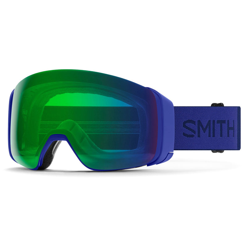 2023 Smith 4D Mag Snowboarding Goggles - Lapis || ChromaPop Everyday Green Mirror