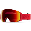 2023 Smith 4D Mag Snowboarding Goggles - Lava || ChromaPop Sun Red Mirror