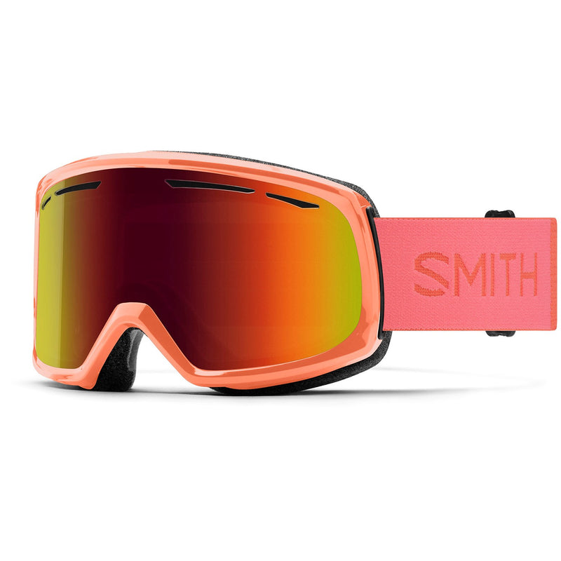 2023 Smith Drift Women's Goggles - Coral / Red Sol-X Mirror
