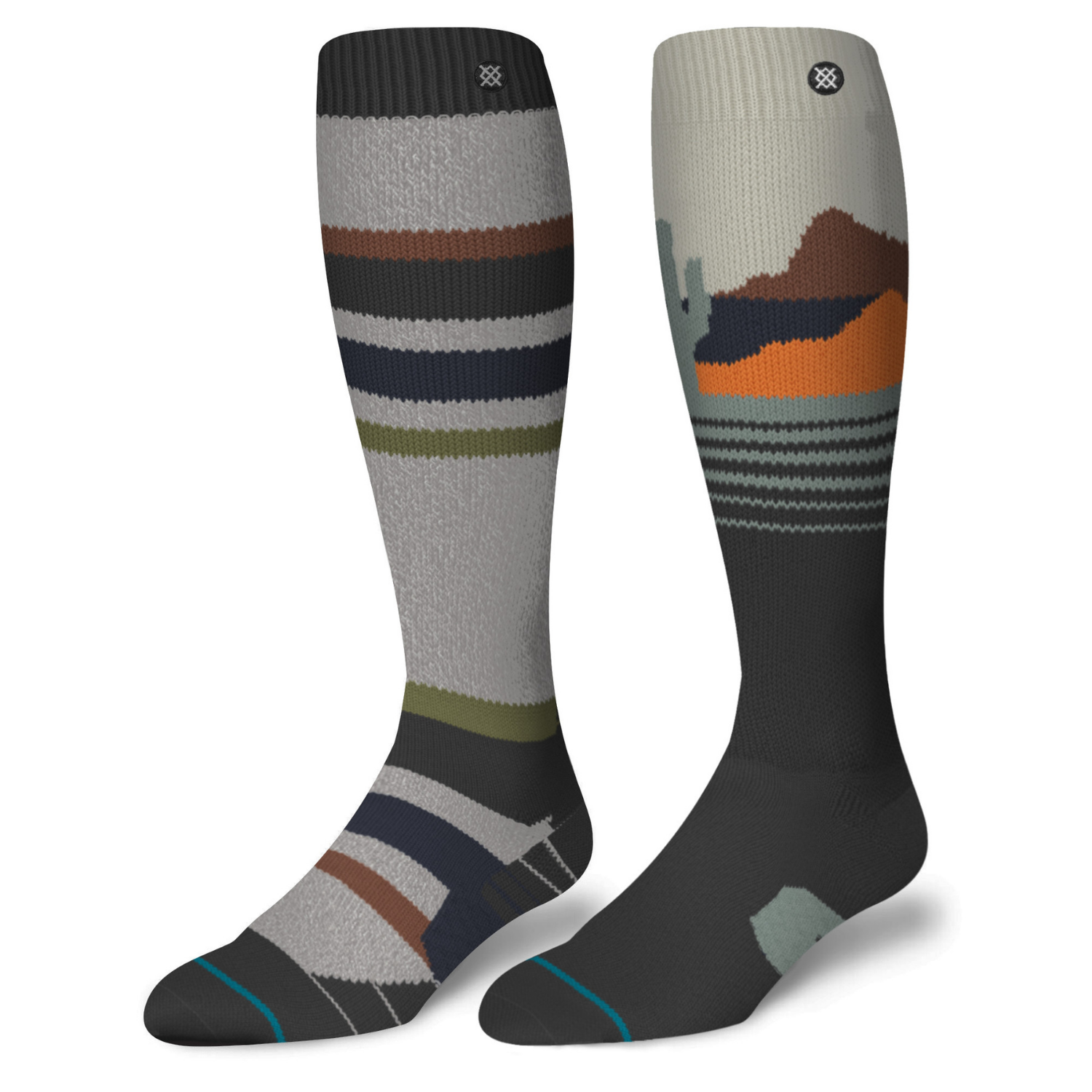 2022 Stance Deserted 2 Pack Snow Socks
