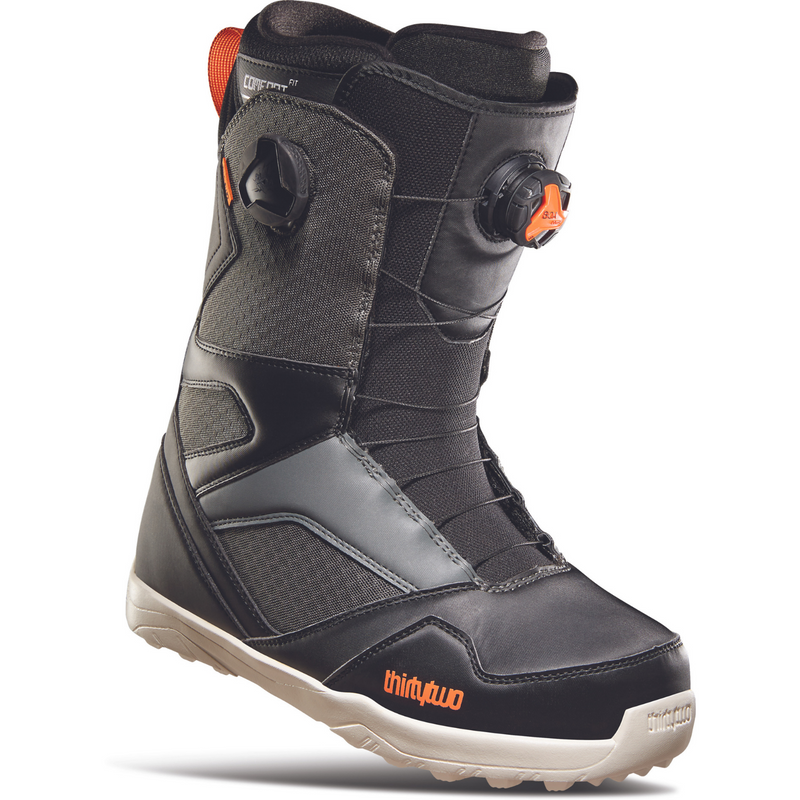2023 Thirtytwo STW Double Boa Men's Snowboard Boots - Black/Grey