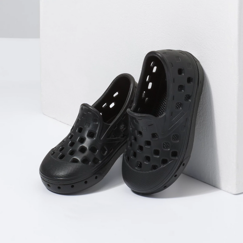 Vans Toddler Slip-On TRK Shoes - Black