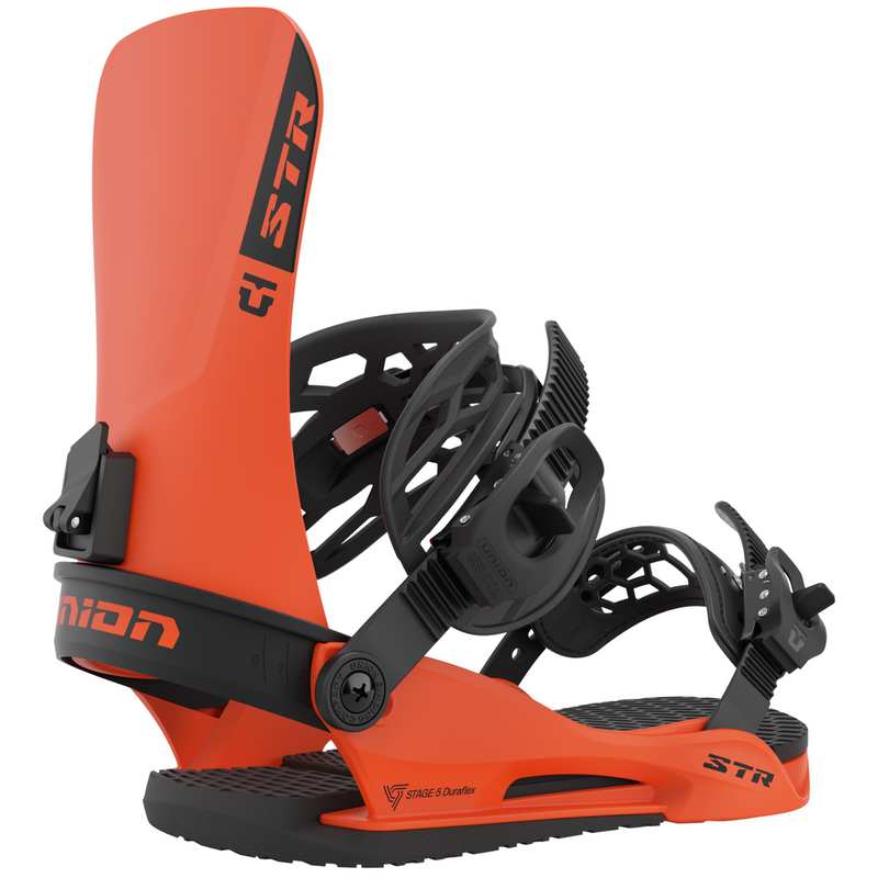 2023 Union STR Men's Snowboard Bindings - Orange