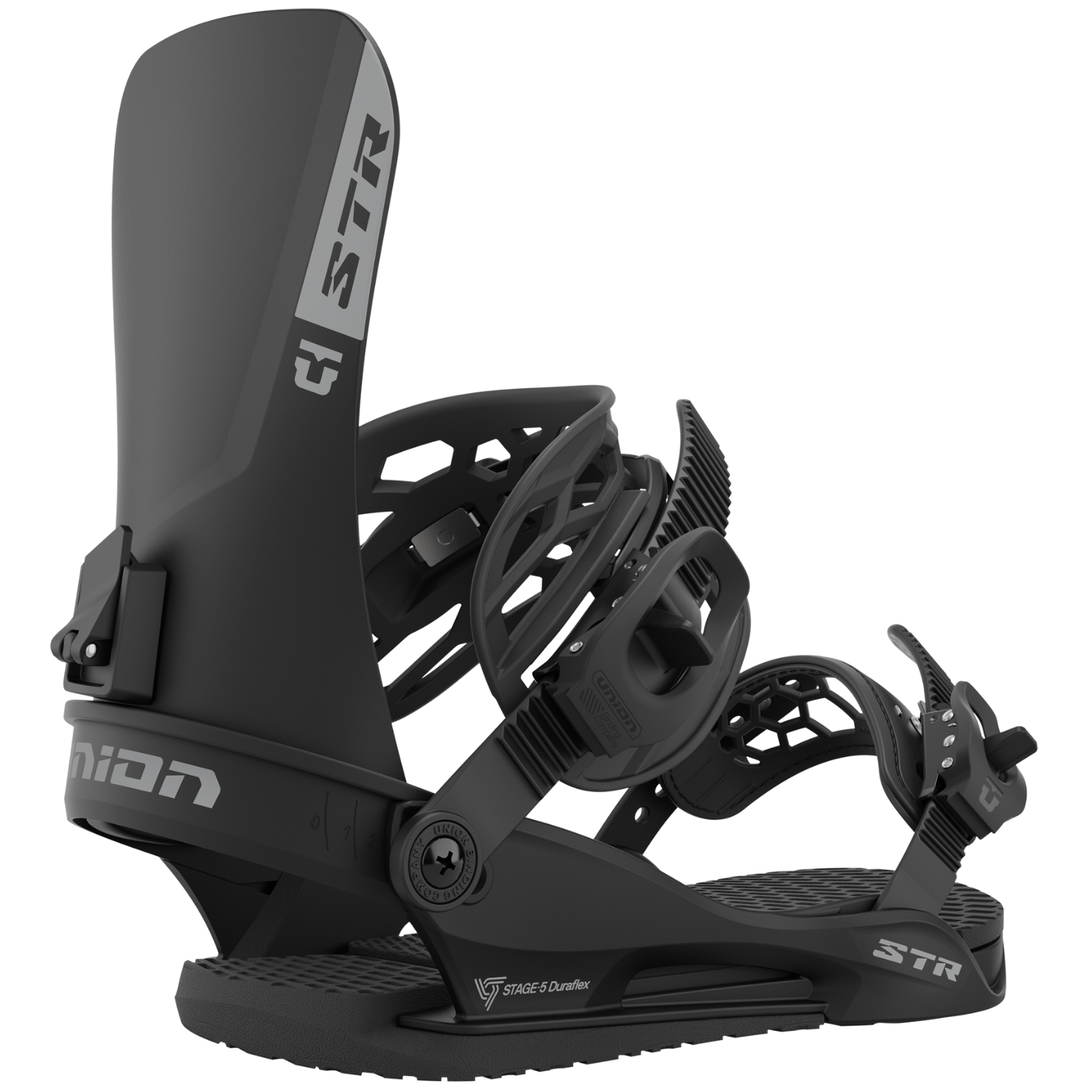 2023 Union STR Men's Snowboard Bindings - Black