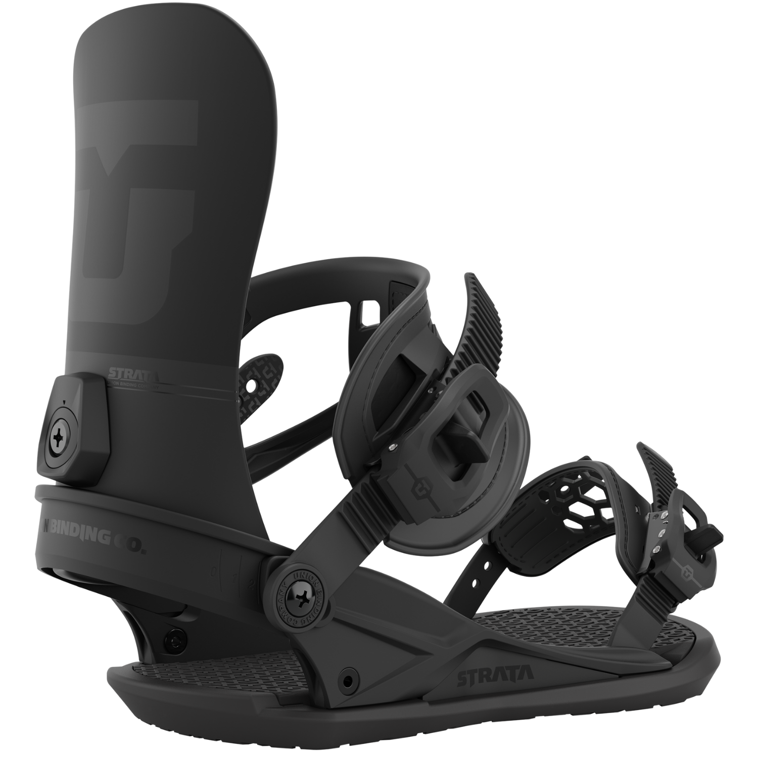 2023 Union Strata Men's Snowboard Bindings - Black