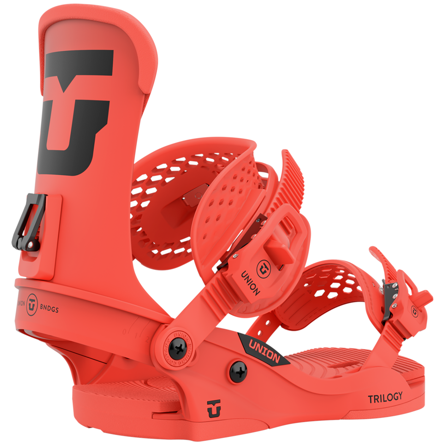 2023 Union Trilogy Women's Snowboard Bindings - Coral