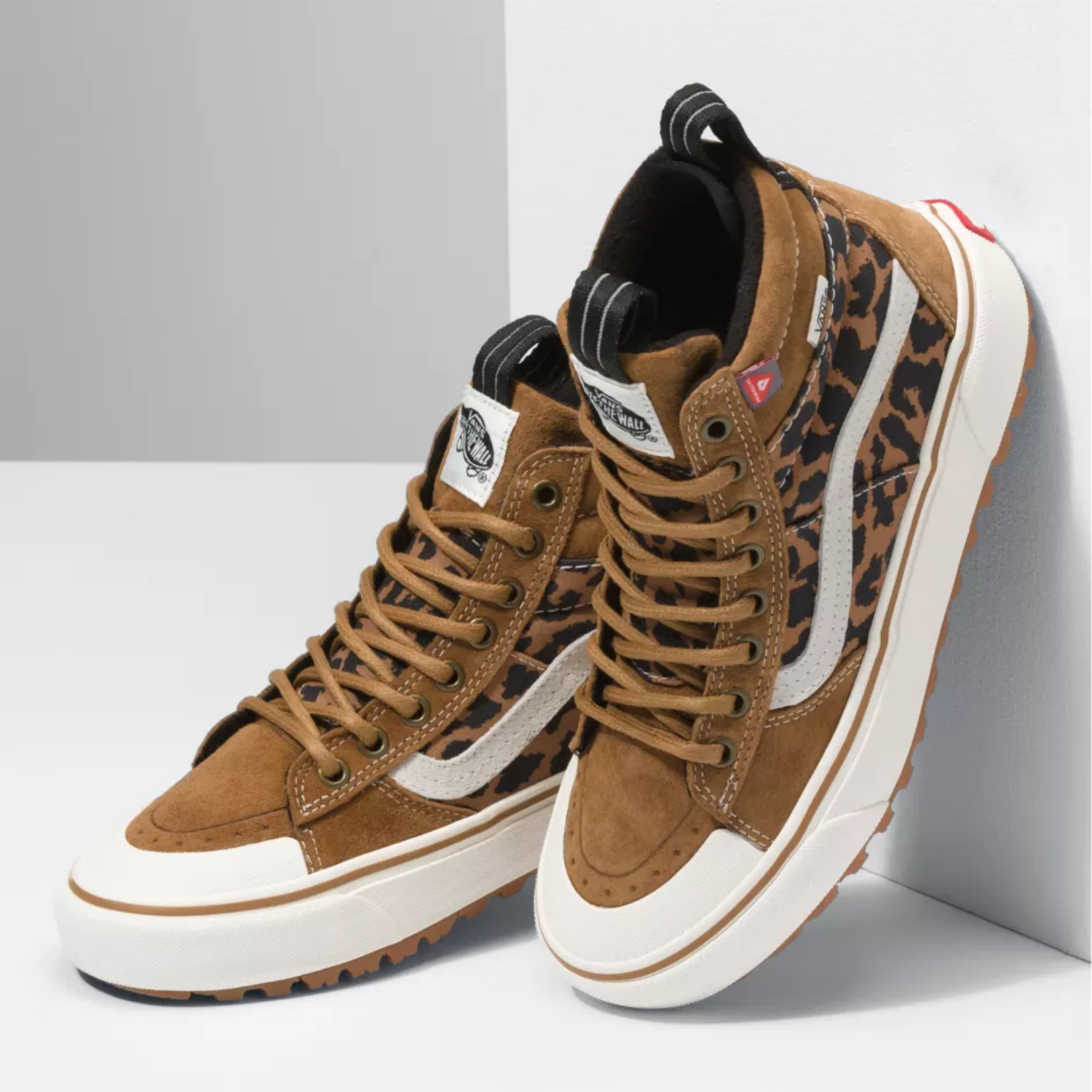 Vans Sk8-Hi MTE-2 Chipmunk/Leopard Womens Skate Shoes