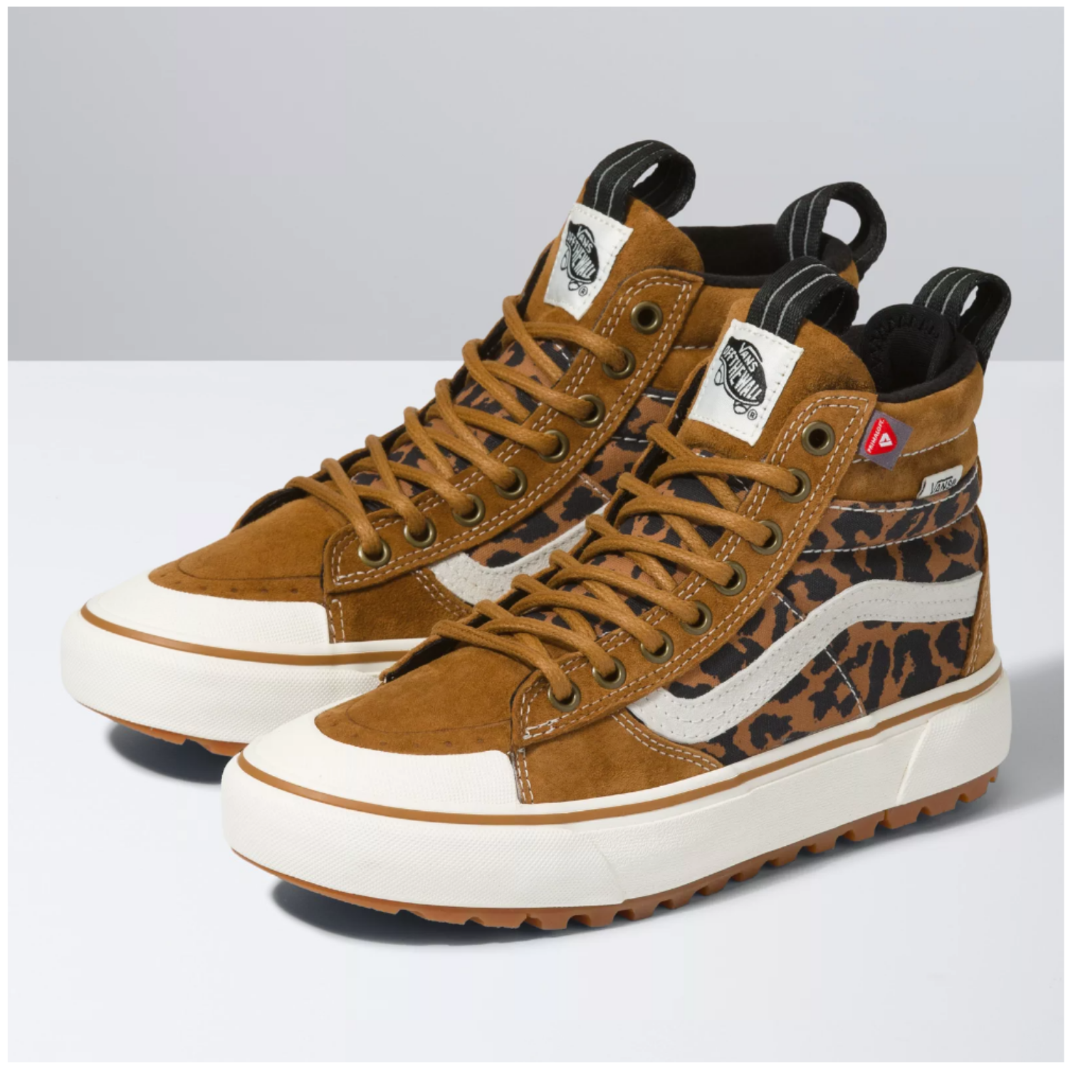 Vans Sk8-Hi MTE-2 Chipmunk/Leopard Womens Skate Shoes