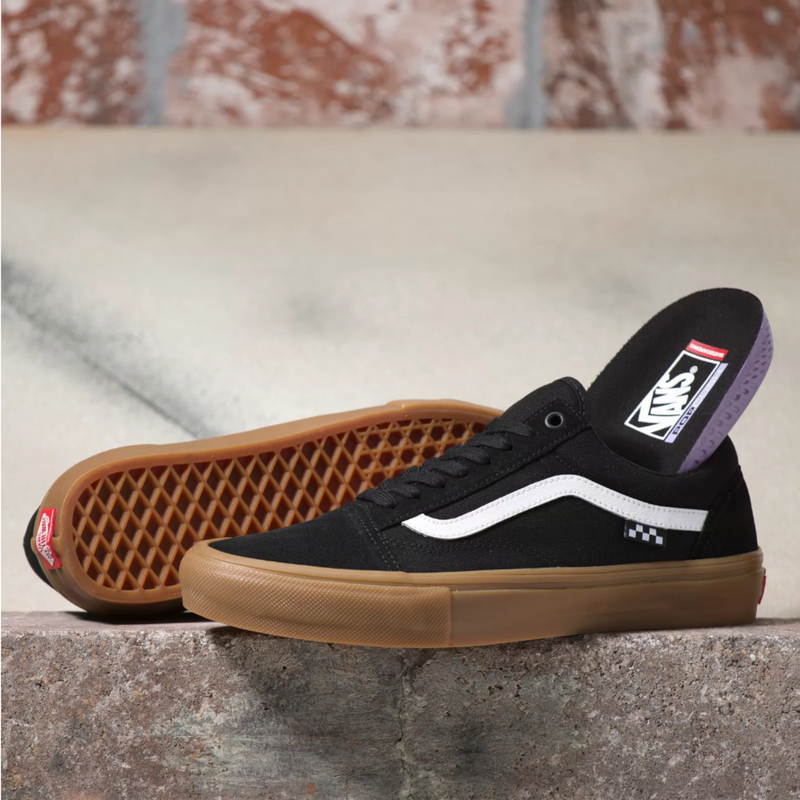 Vans Skate Old Skool Black/Gum Skate Shoes