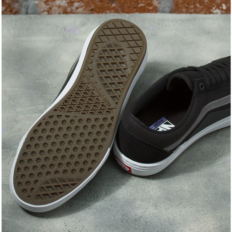 Vans BMX Old Skool Skate Shoes (Black/Grey/White)