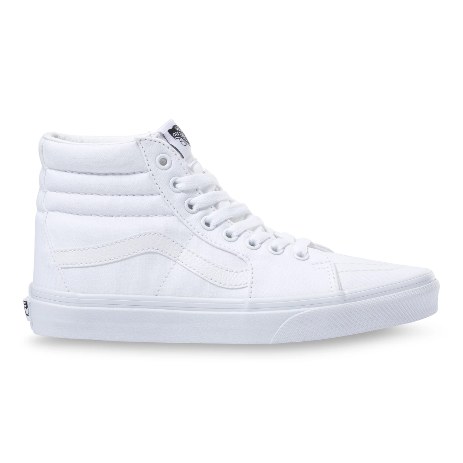 Vans Sk8-Hi Canvas True White Shoes - Men's