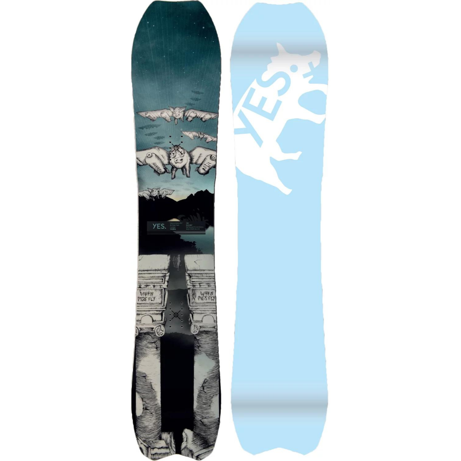 2023 Yes. Warca Uninc. JPS Snowboard