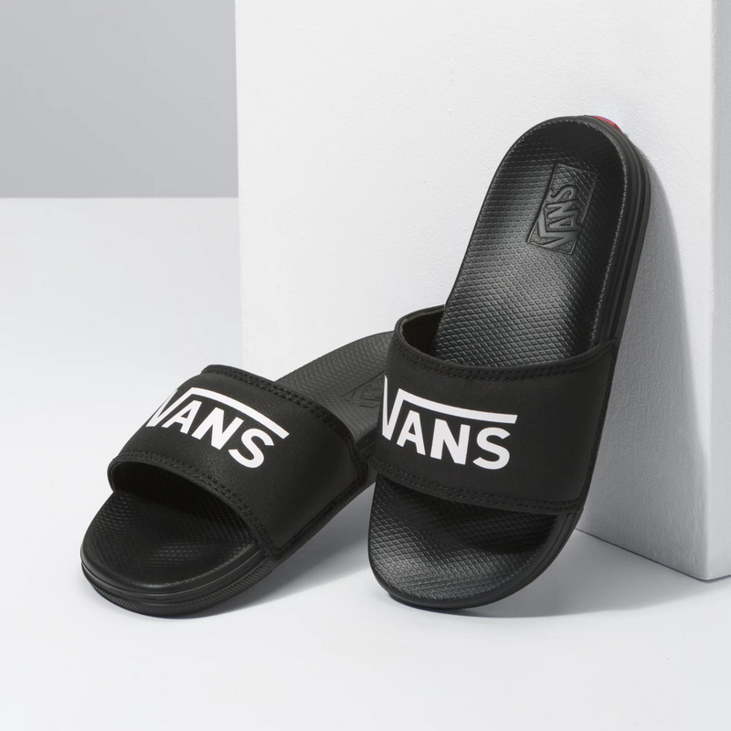 Vans Youth La Costa Slide-On Black Sandals