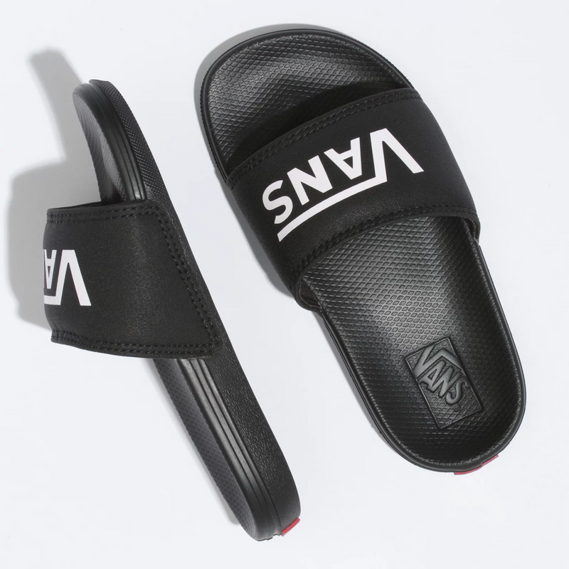 Vans Youth La Costa Slide-On Black Sandals